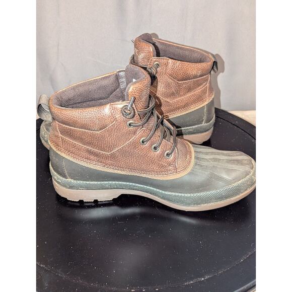 Sperry Top-Sider Boot Mens 8 Brown Coffee Cold Bay Chukka Leather And Rubber - Picture 3 of 11